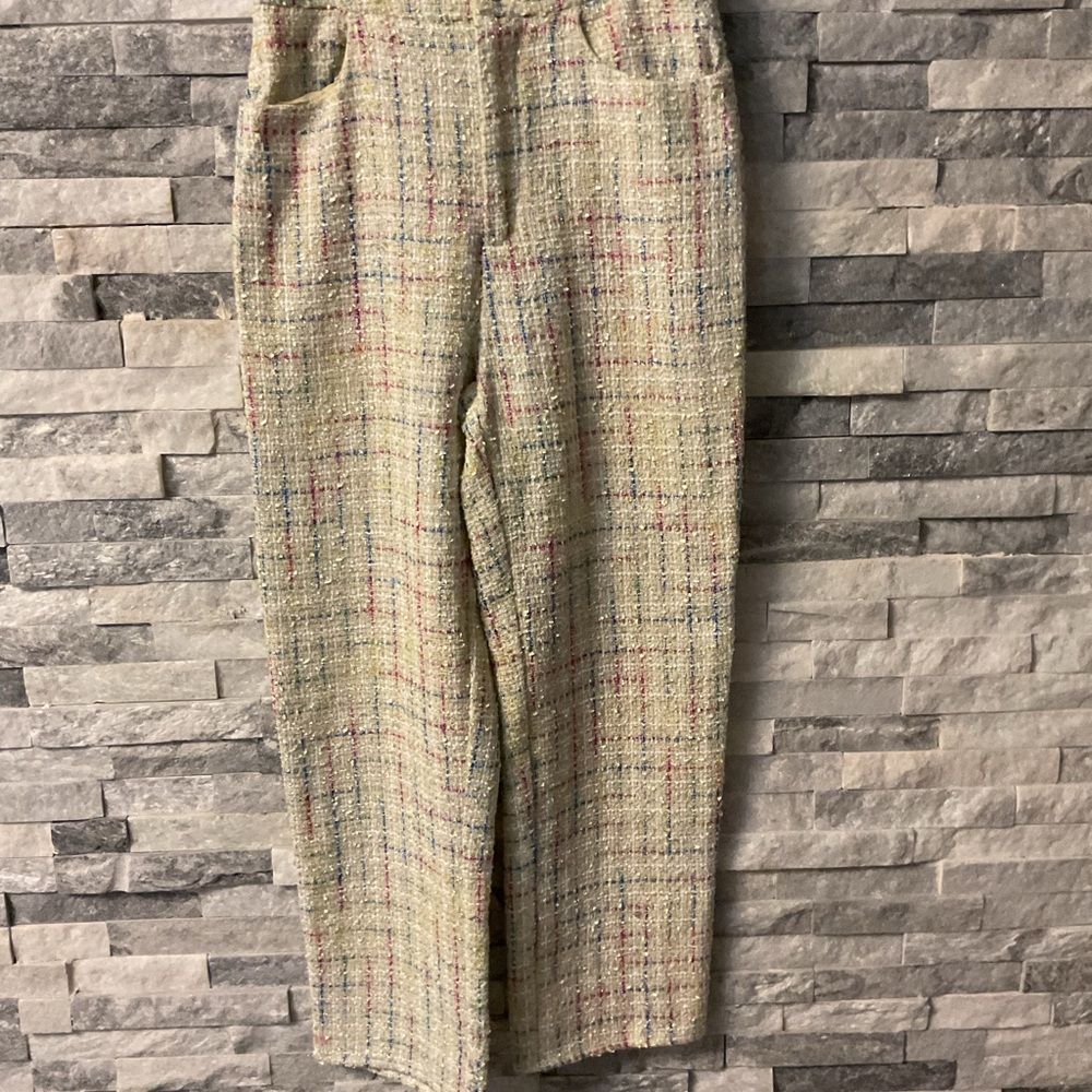 Blue Blush Cream Tweed Men's Pants